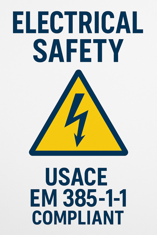 Electrical Safety. EM 385 1-1- and OSHA Compliant